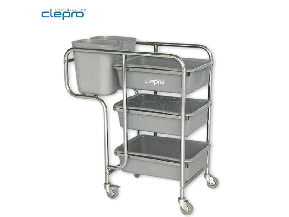 
  
Xe đẩy dọn đồ ăn Cleprox CS-3/5L
