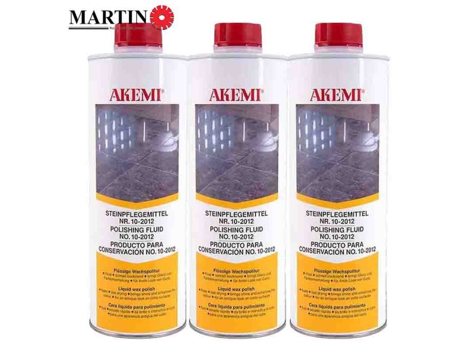 Phủ Bóng Bề Mặt Và Trám Vết Xước Cho Sàn Đá - AKEMI 1L