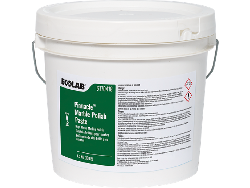 Hóa Chất đánh bóng sàn đá Ecolab Pinnacle Marble Polish Paste 4.5KG