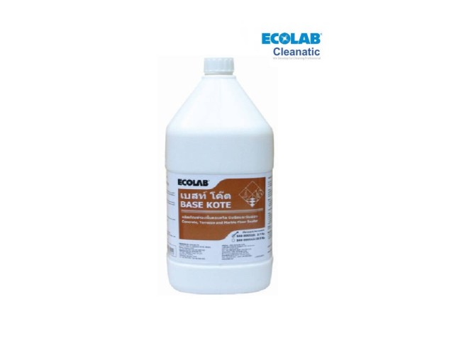 Chất phủ bóng sàn Ecolab Base Kote 1 gal