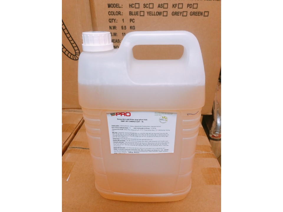 Nước Xà Phòng Giặt Thảm Nệm Ghế Sofa Goodmaid G341 Extraction 5L
