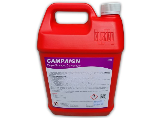 Hóa Chất Giặt Thảm Nhiều Bọt CAMPAIGN - KLENCO 5 Lít