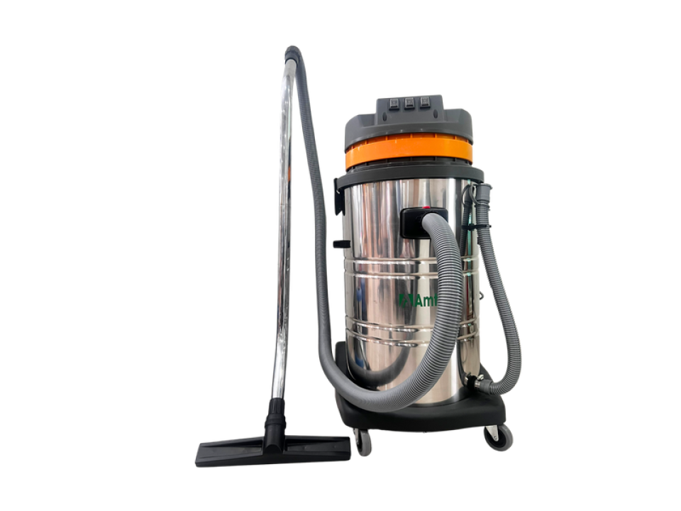 Máy hút bụi 80l 3 motor 3600w , model : AT80-3, Hiệu Amtek