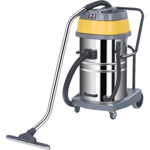 Máy hút bụi khô ướt 70 Lít, 2 motor , thùng nhựa