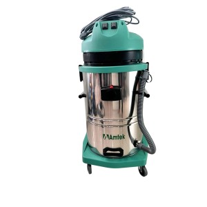 Máy hút bụi khô ướt 60L 2 motor , 2400w, Model AT-602, Hiệu Amtek