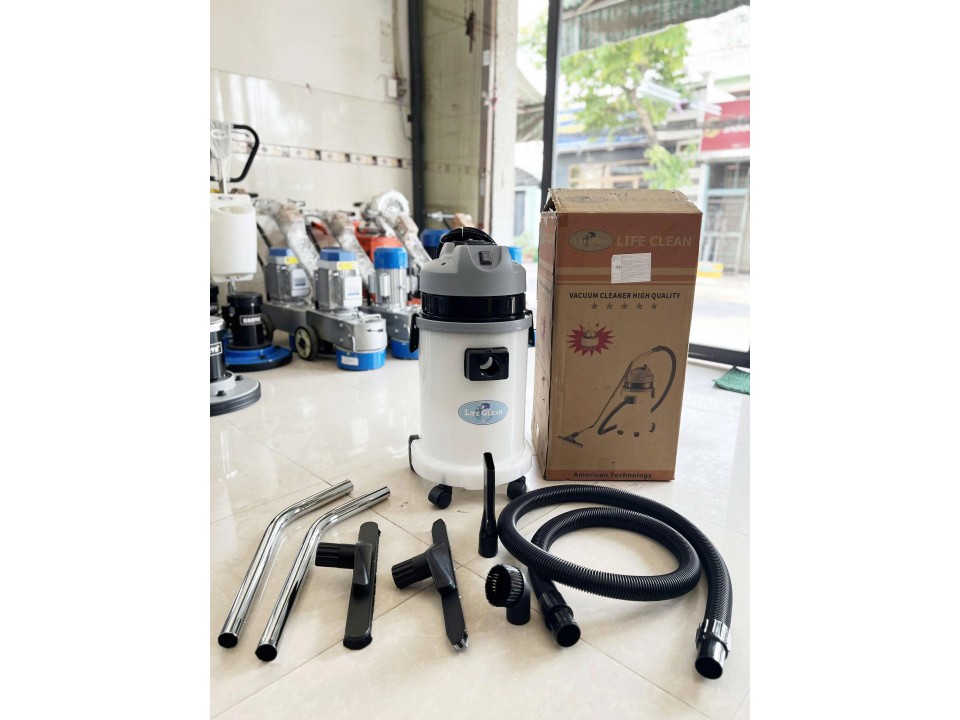 Máy hút bụi thùng nhựa 30 lít Life Clean