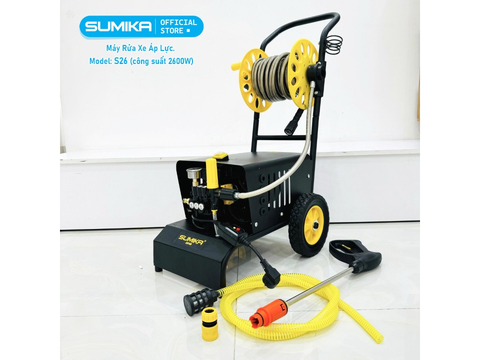 Máy rửa xe áp lực cao SUMIKA S26