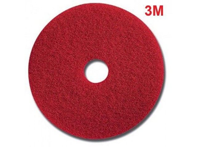 Miếng pad chà sàn BF 5100 đường kính 16 inch, 5 miếng/thùng, màu đỏ