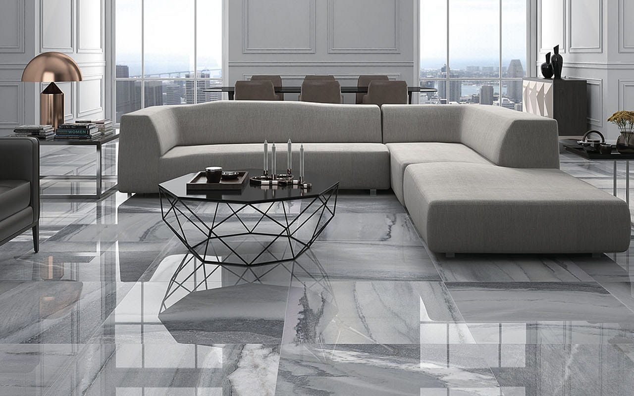 stone floor polishing process